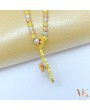 Mề đay xi 3 màu vàng 18k 1KK002445