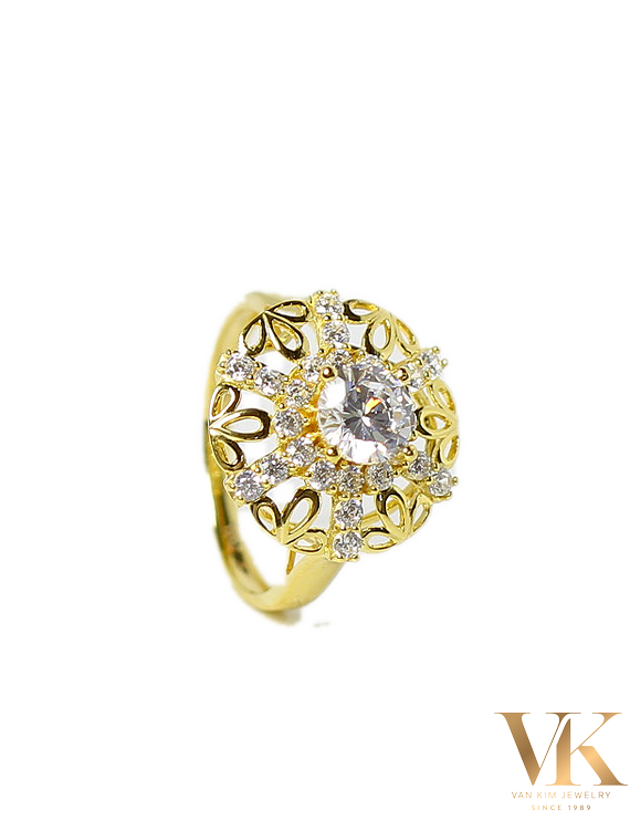 Nhẫn Đá CZ Trắng 10K009813