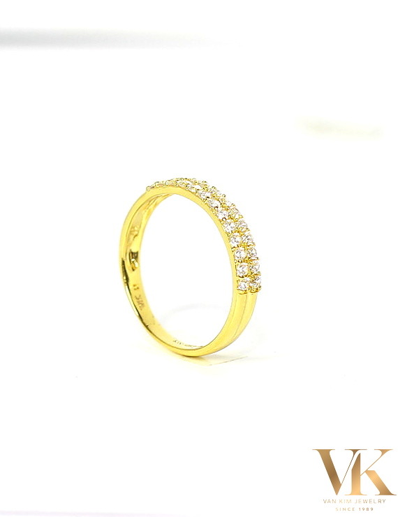 Nhẫn Chuỗi Đá 2 10K008932