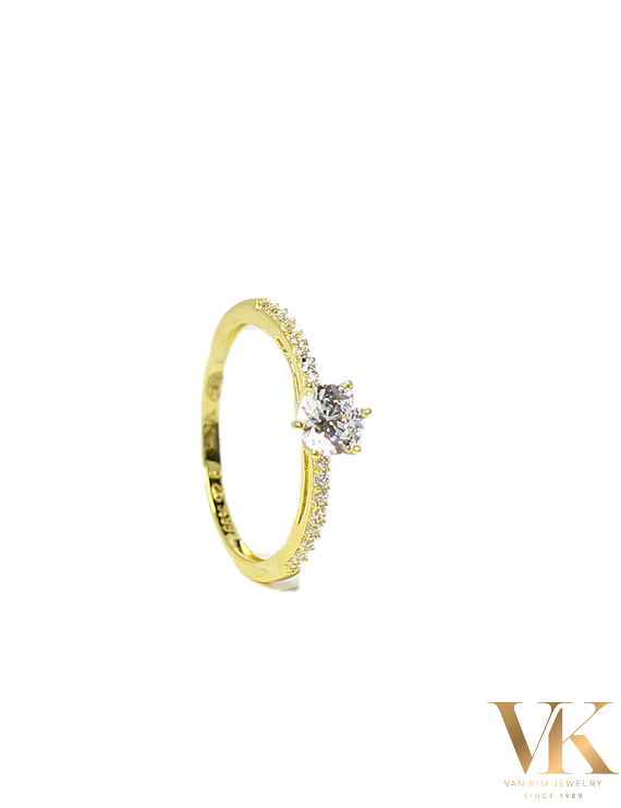 Nhẫn Đá Chủ Viền Đá 10K009270