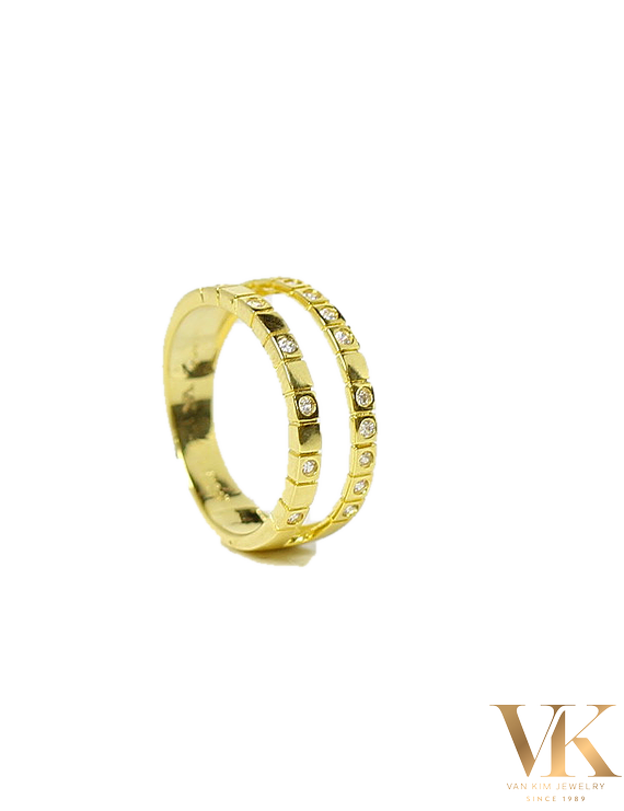 Nhẫn Đá Xen Kẽ 10M03670